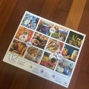 12 assorted puzzles Cardinal puzzles jigsaw